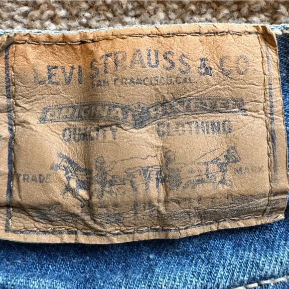 Vintage 1987 Levi's Blue Denim Jeans Size 11 (women’s 4) - Picture 8 of 15